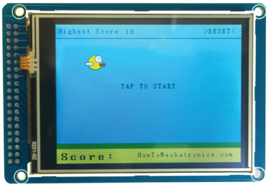 Birduino --- Arduino-Game-Project  - 开始屏幕