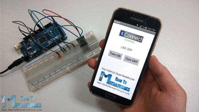 Arduino和Android蓝牙应用