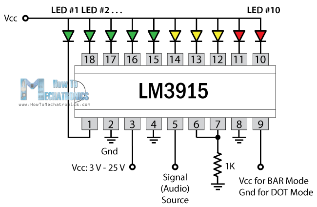 LM3915电路图