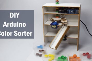 Arduino彩色分拣机项目 - 颜色分选机