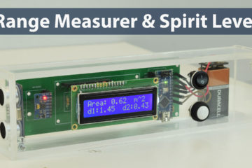 Arduino测距仪和数字水平仪项目