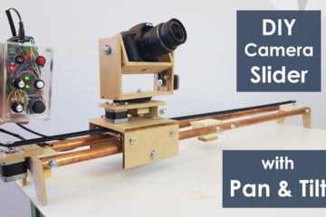 DIY电动相机滑块与Pan和倾斜头部- Arduino基于项目照片