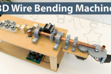 Arduino 3D电线弯曲机项目