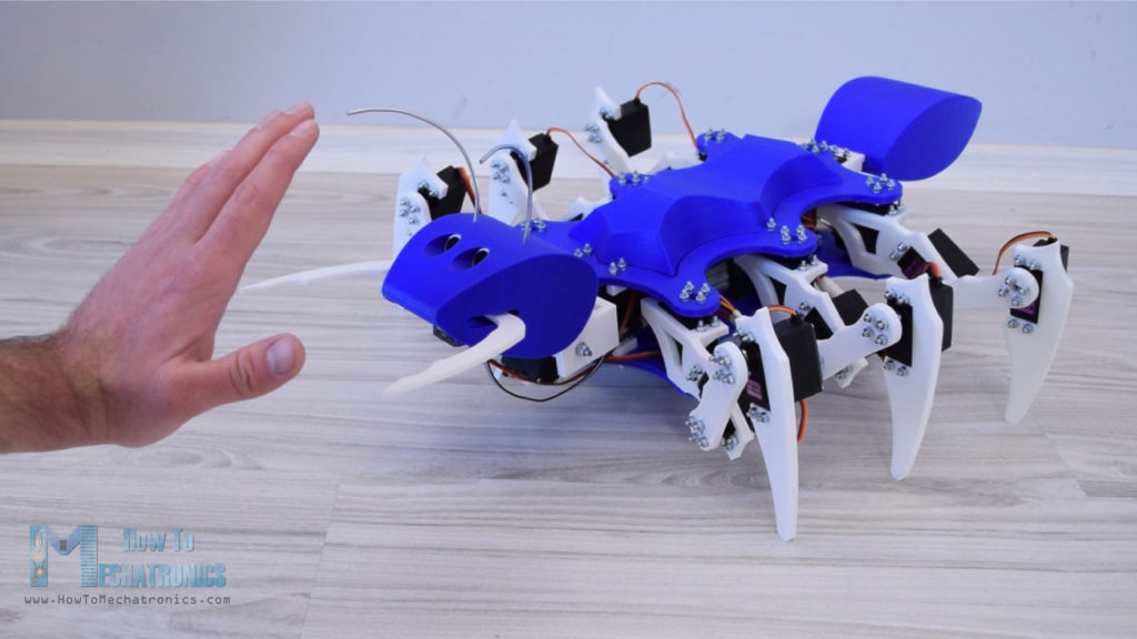 基于Arduino的蚂蚁机器人-攻击模式-目标检测