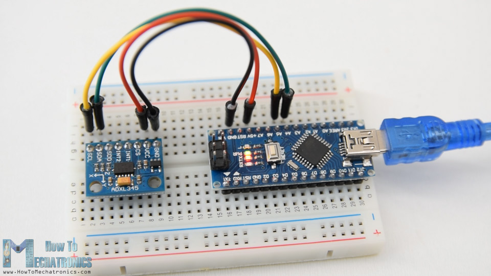 Arduino和ADXL345加速度计教程