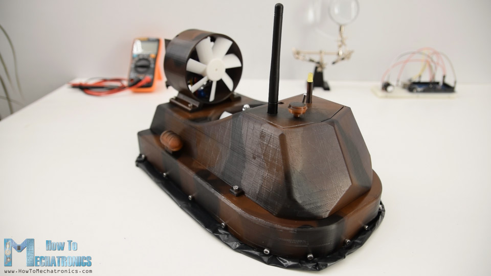 DIY RC气垫船 -  Arduino项目