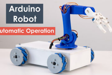 Arduino机器人手臂和Mecanum车轮平台自动操作项目