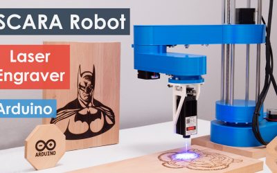 DIY SCARA机器人激光雕刻-完整指南